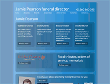 Tablet Screenshot of jamiepearson.co.uk